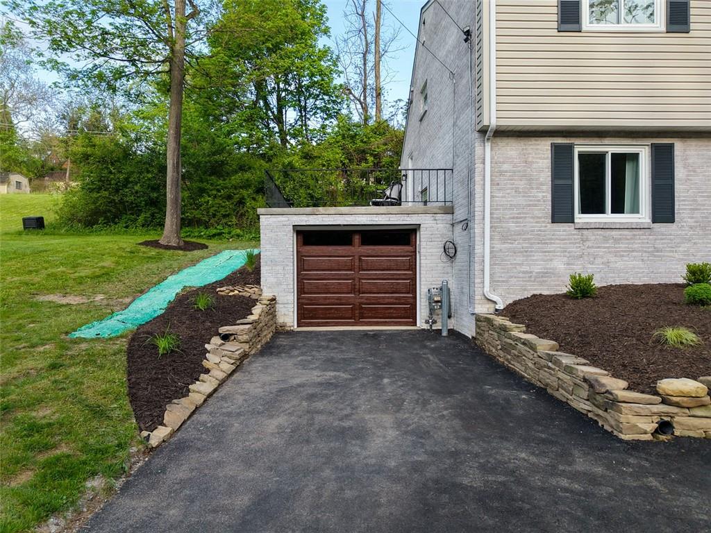 2661 Old Washington Road Pittsburgh, PA 15241 - Photo 2 of 46 New Garage door and asphalt driveway