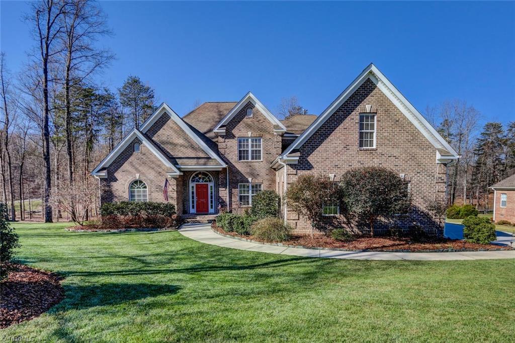7085 Lanier Road Summerfield, NC 27358 - Photo 1 of 30 Front view of this beautiful brick home