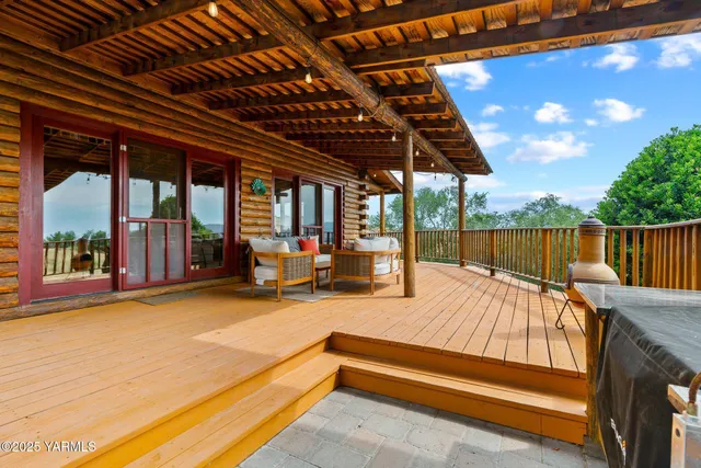 a view of swimming pool with a patio
