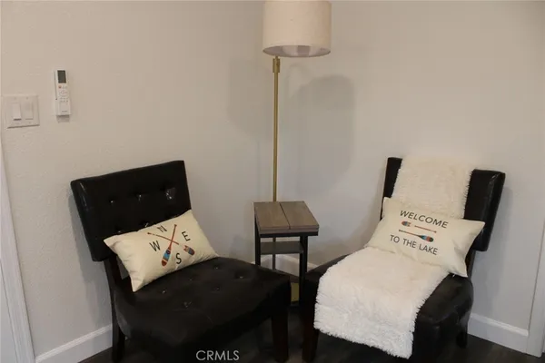 a view of a workspace with furniture