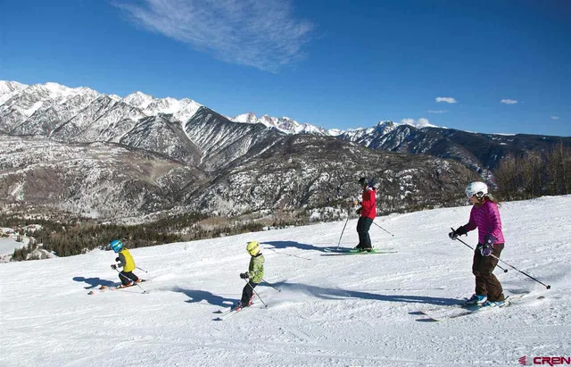 a park view with a slide