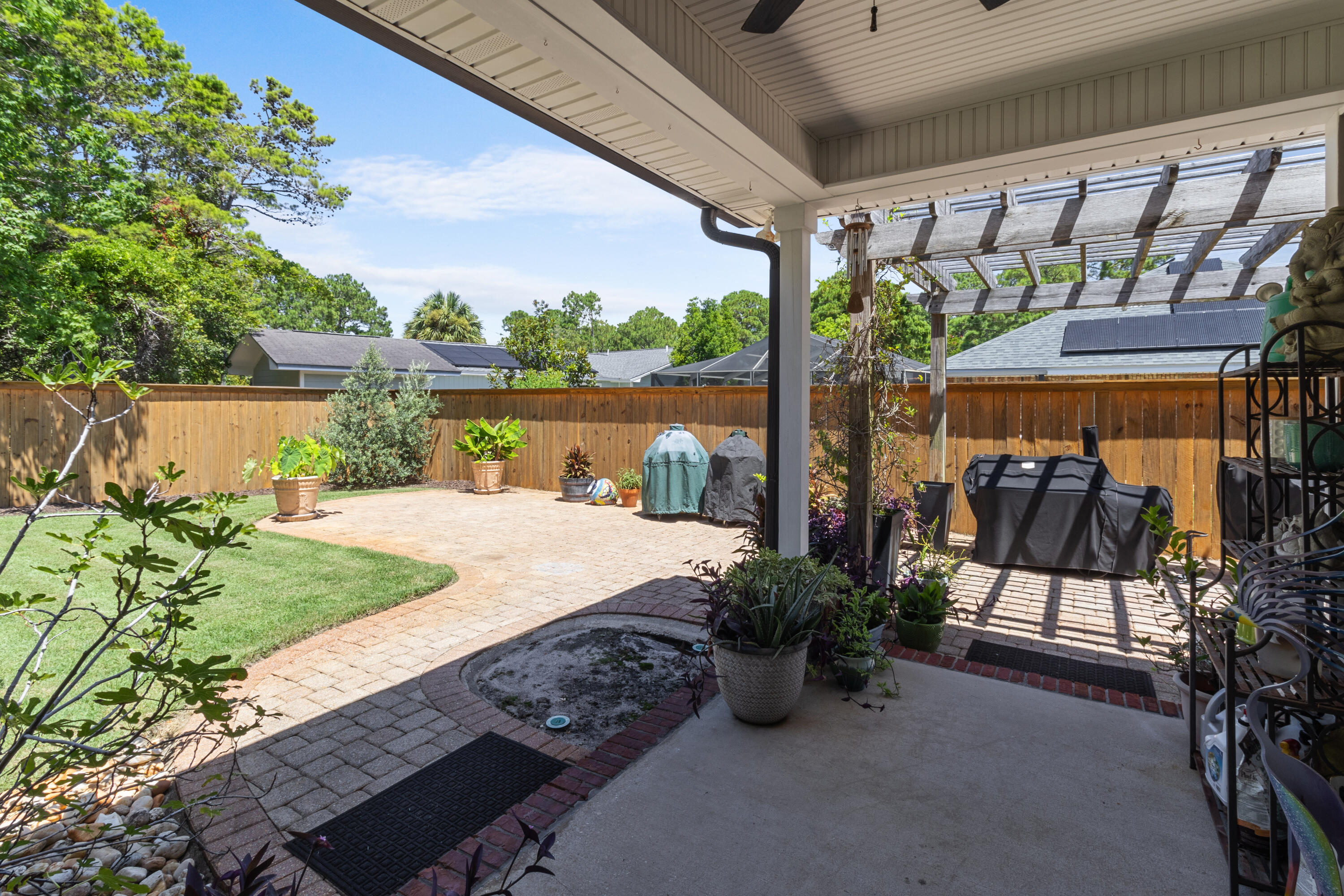 379 North Holiday Road Miramar Beach, FL 32550 - Photo 67 of 76 Trellised Grill Area