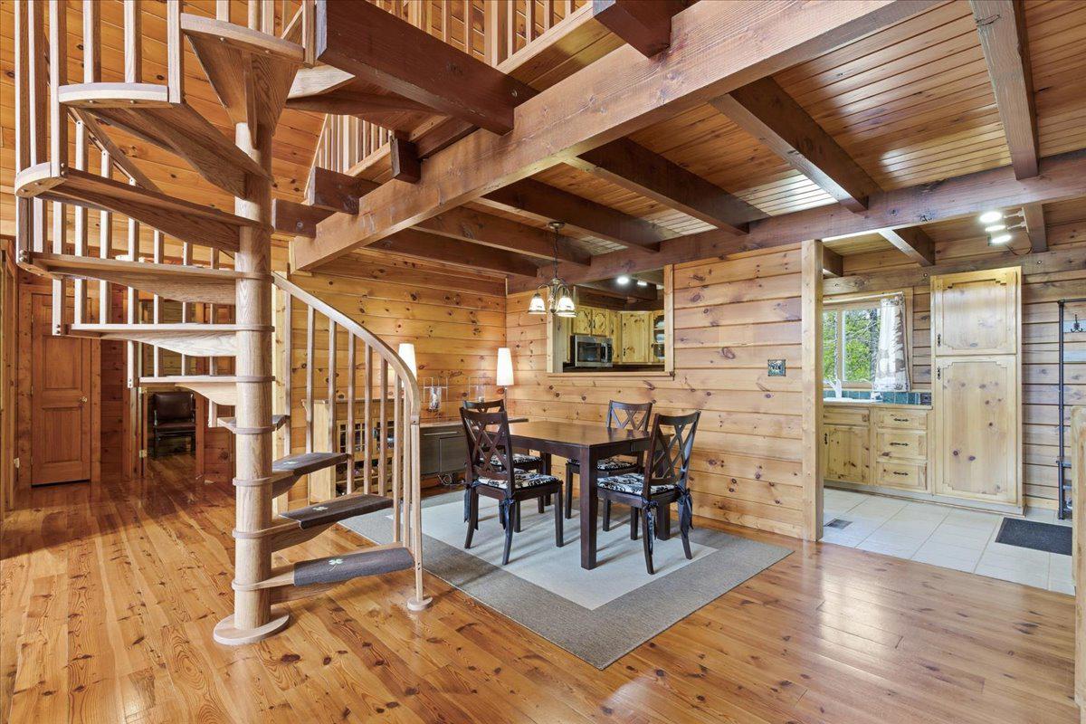 15240 Sheads Mountain Road Rixeyville, VA 22737 - Photo 13 of 70 Spiral staircase to loft