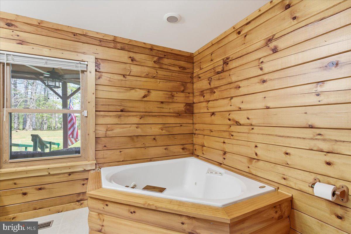 15240 Sheads Mountain Road Rixeyville, VA 22737 - Photo 30 of 70 Primary Bath with soaking tub and sep shower
