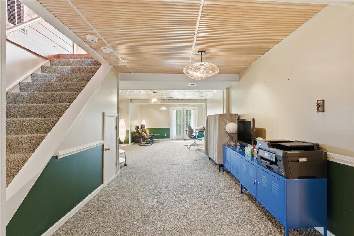 15240 Sheads Mountain Road Rixeyville, VA 22737 - Photo 33 of 70 Spacious walkout basement w/ new light fixtures