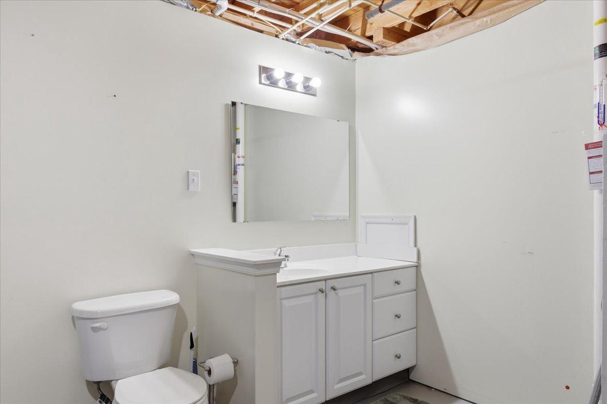 15240 Sheads Mountain Road Rixeyville, VA 22737 - Photo 42 of 70 Basement Half Bath in Laundry/Utility Room