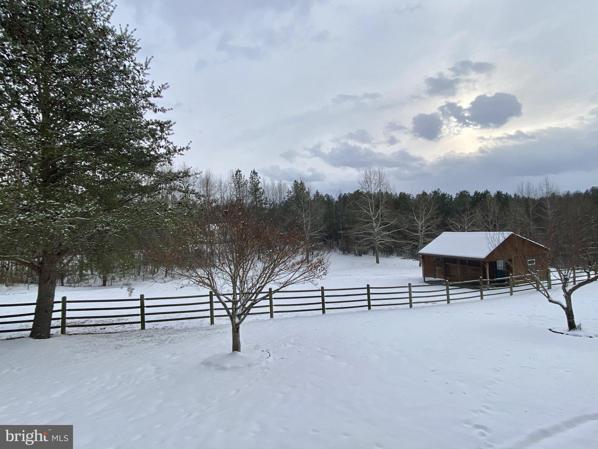 15240 Sheads Mountain Road Rixeyville, VA 22737 - Photo 69 of 70 Serene winter landscape with barn