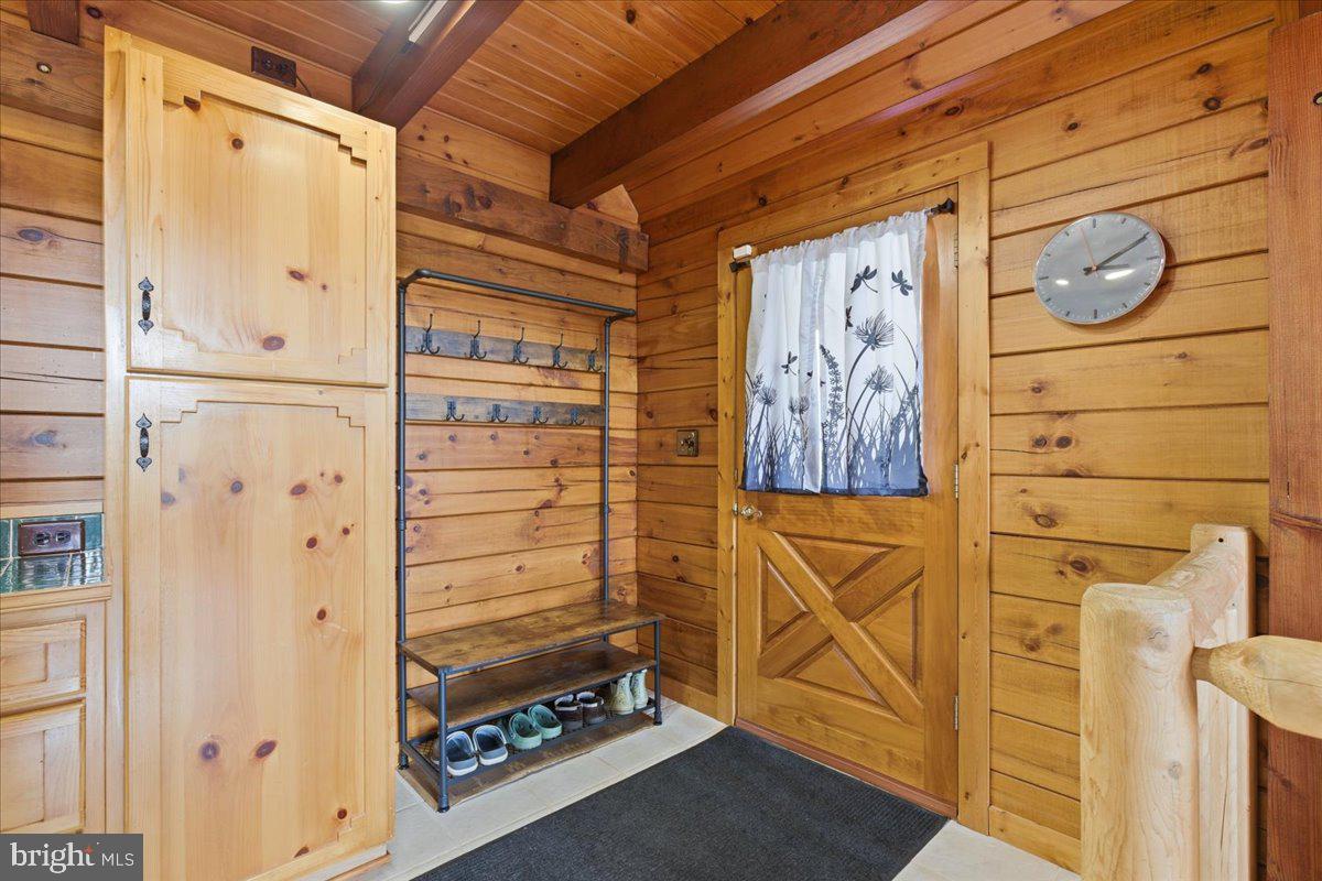 15240 Sheads Mountain Road Rixeyville, VA 22737 - Photo 7 of 70 Rustic charm in a cozy entryway.