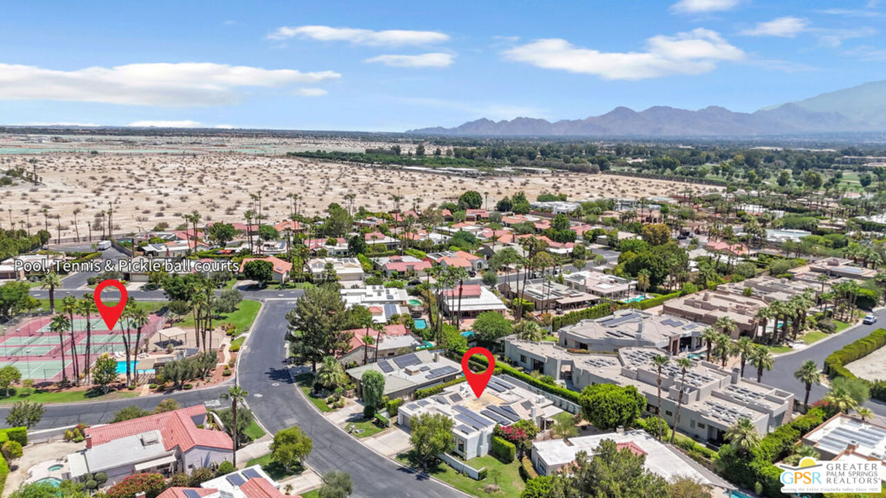 12 Santa Clara Drive Rancho Mirage, CA 92270 - Photo 32 of 34 an aerial view of a city