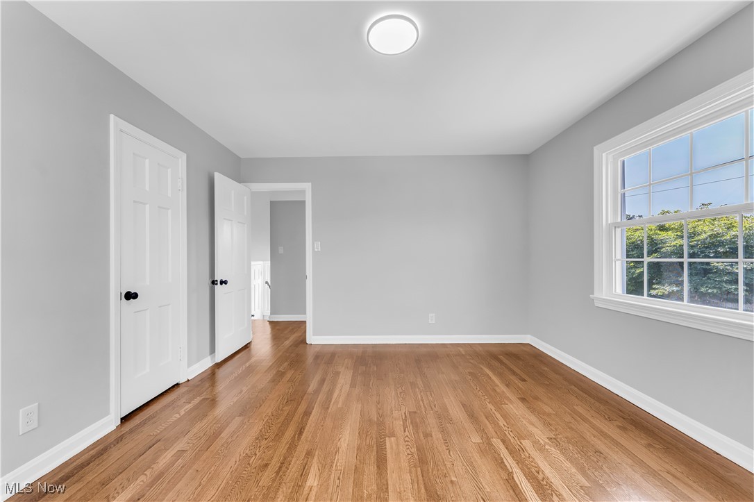 3663 Strathavon Road Cleveland, OH 44120 - Photo 23 of 39 Unfurnished bedroom featuring light hardwood / wood-style flooring