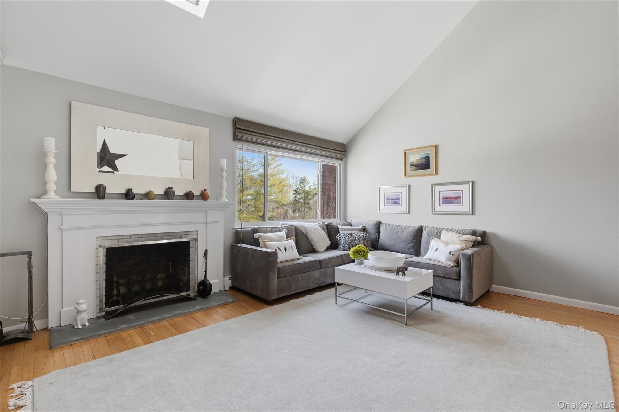 10 Bayberry Lane Rye Brook, NY 10573 - Photo 19 of 44 Main Entertaining Area with Fireplace and Built in Book Shelves