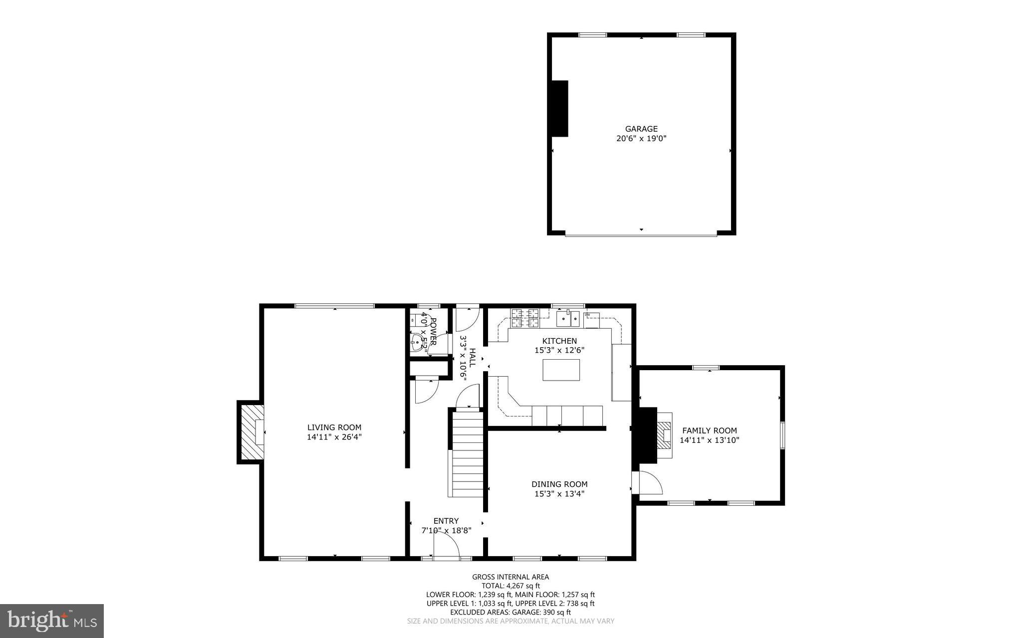 211 Olney Sandy Spring Road Ashton, MD 20861 - Photo 47 of 49 a picture of a floor plan