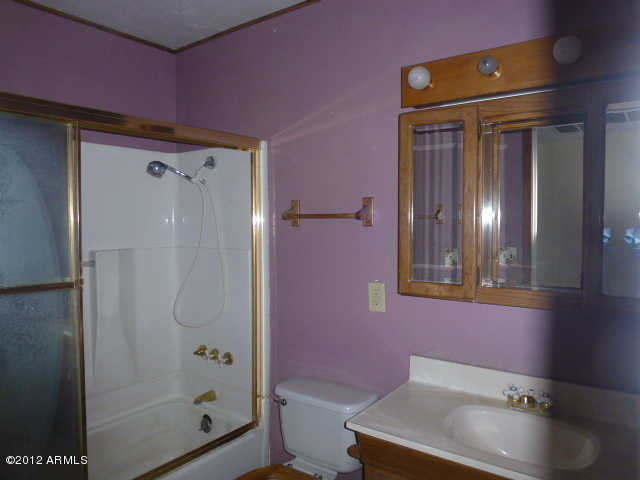 3032 West Bloomfield Road Phoenix, AZ 85029 - Photo 15 of 32 a bathroom with a sink and a mirror