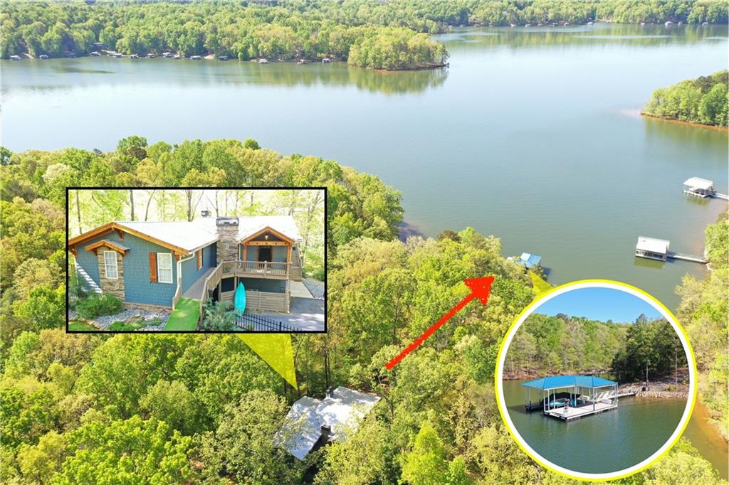 3353 Chestatee Road Gainesville, GA 30506 - Photo 1 of 1 a view of a house with a lake view