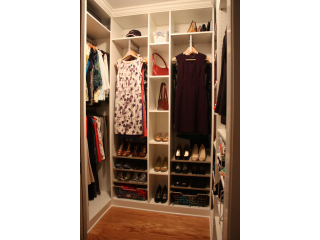 1115 Continentals Way, Unit 203 Belmont, CA 94002 - Photo 9 of 16 a view of walk in closet with clothes and shoes