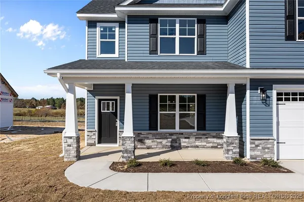 a view of a house with a patio