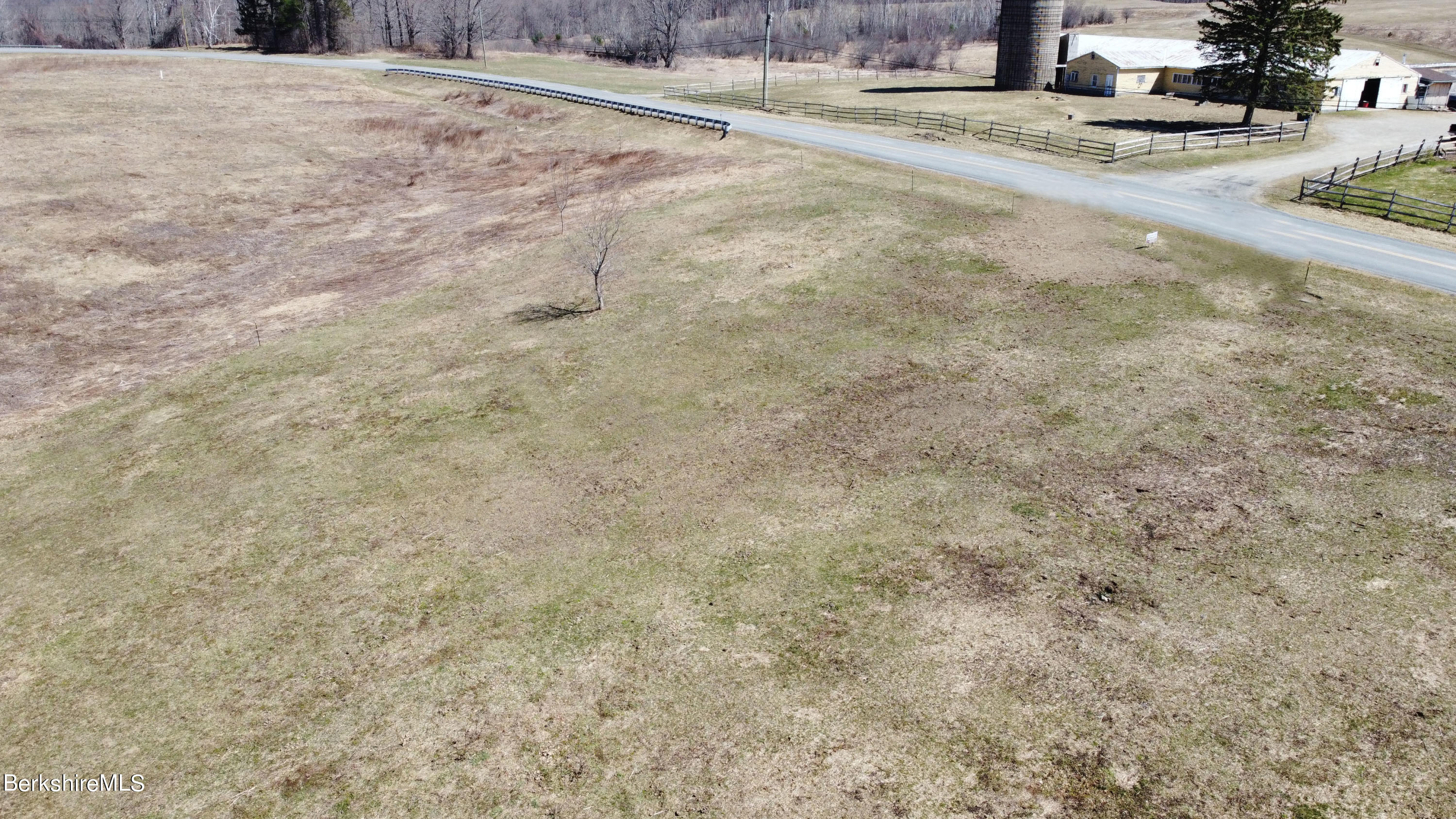 Lot 0 Bailey Road Lanesborough, MA 01237 - Photo 4 of 12 Drone Shot Road and Parcel