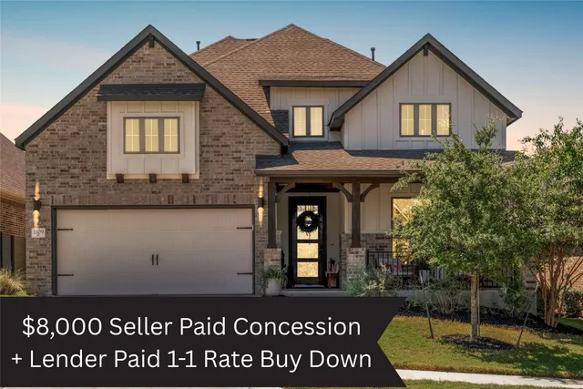 a front view of a house with entertaining space