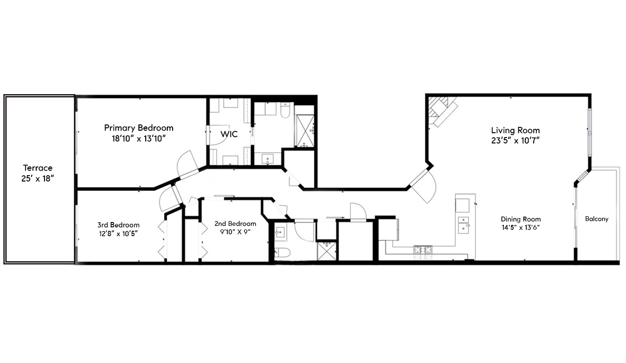 841 West Monroe Street, Unit 3A Chicago, IL 60607 - Photo 17 of 17 unknown