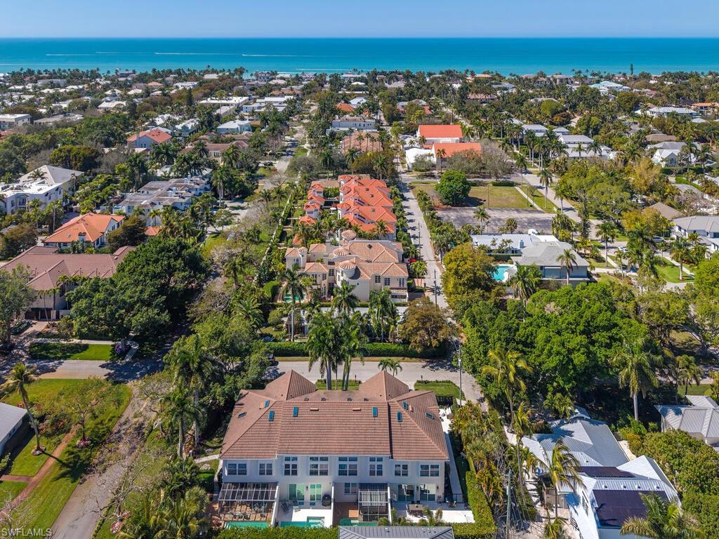 165 5th Street South, Unit 3 Naples, FL 34102 - Photo 20 of 20 an aerial view of residential houses with city view