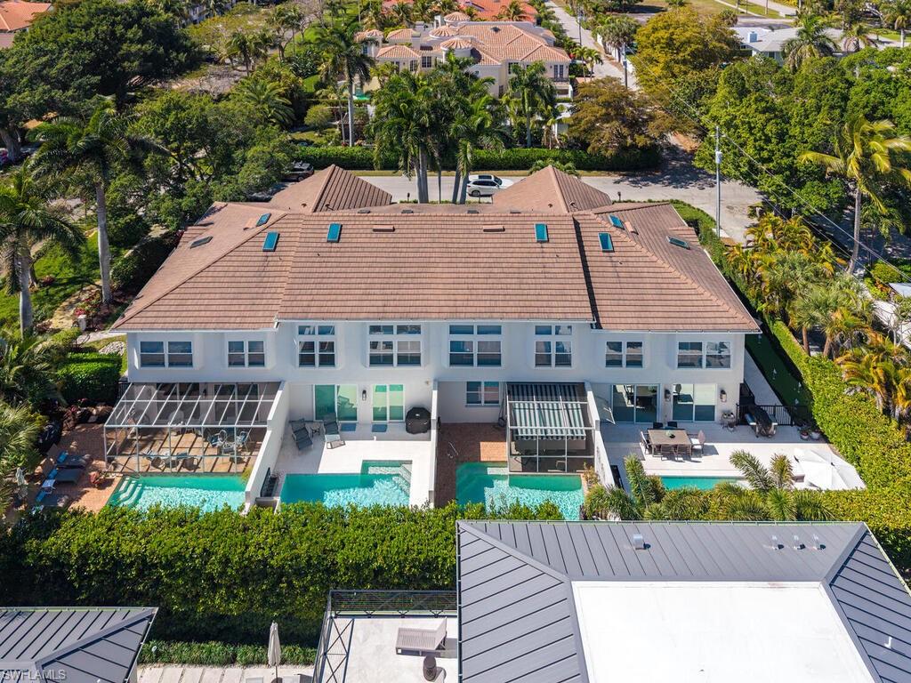 165 5th Street South, Unit 3 Naples, FL 34102 - Photo 2 of 20 an aerial view of a house