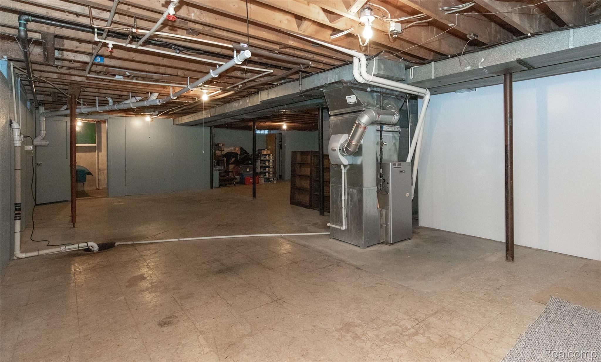 1600 Noble Road Leonard, MI 48367 - Photo 37 of 59 Large basement