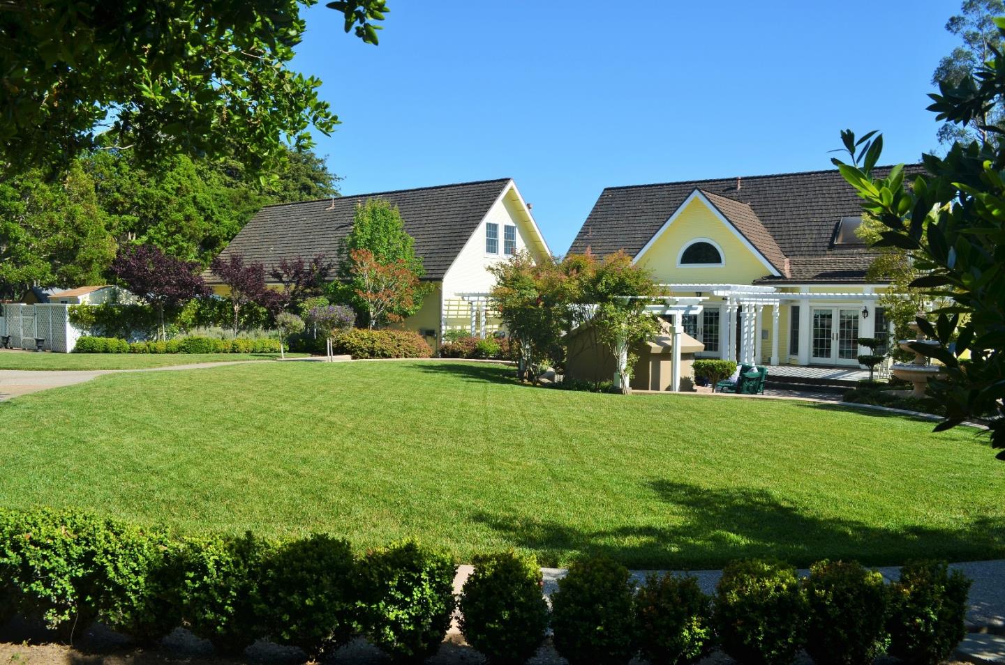 385 Tolak Road Aptos, CA 95003 - Photo 34 of 82 a front view of house with yard and green space