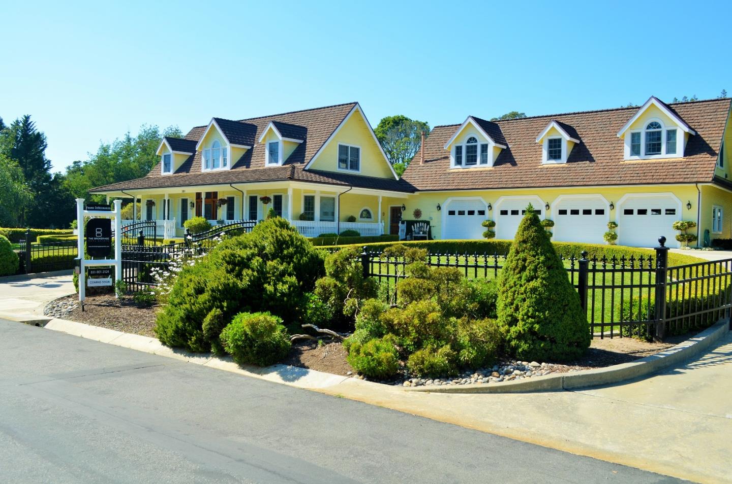 385 Tolak Road Aptos, CA 95003 - Photo 5 of 82 front view of a house with a garden