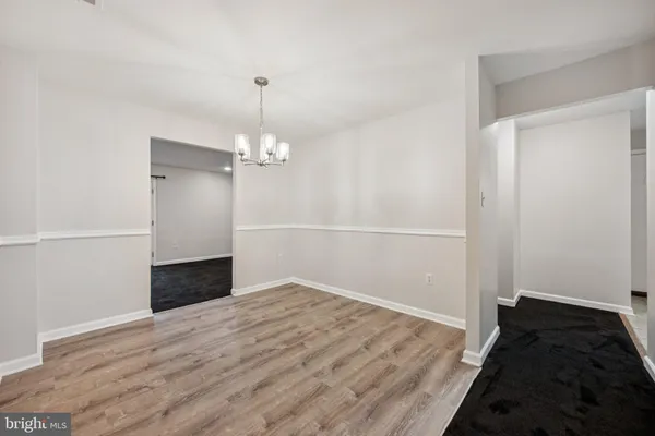 wooden floor in an empty room