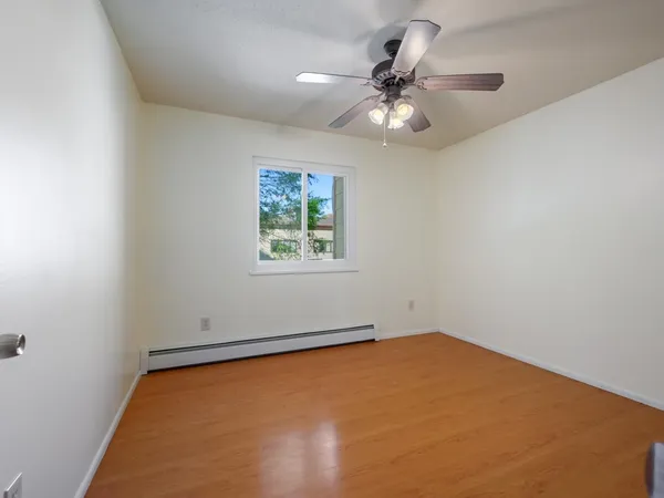 wooden floor in an empty room