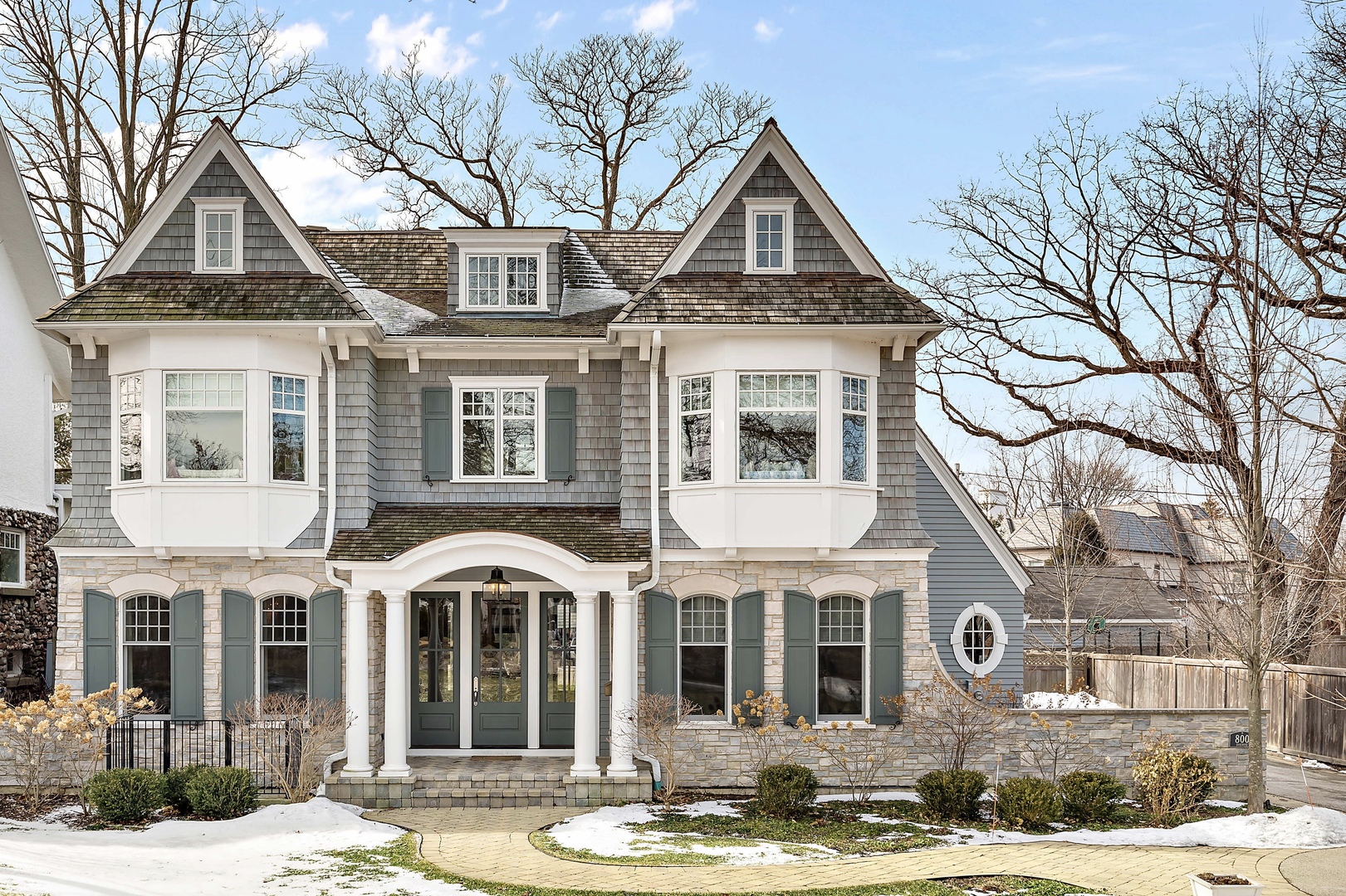 Undisclosed Address Winnetka, IL 60093 - Photo 1 of 41 front view of a house