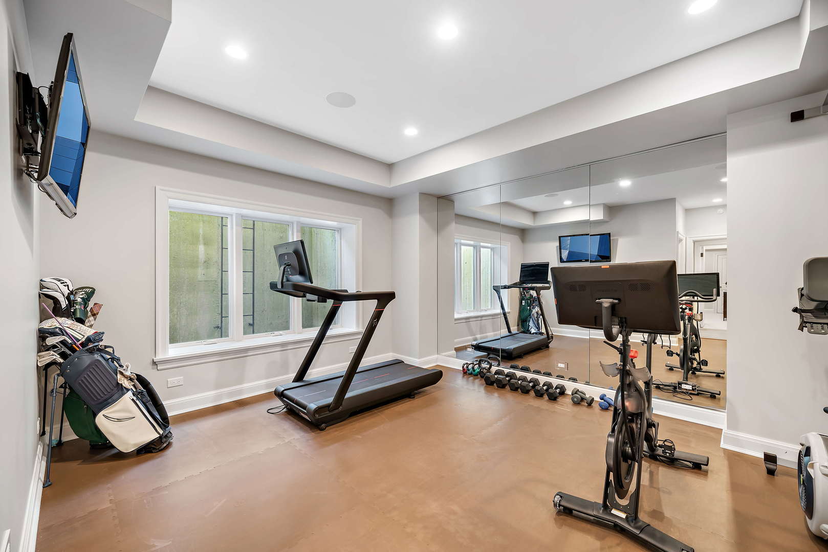 Undisclosed Address Winnetka, IL 60093 - Photo 35 of 41 a view of a room with gym equipment