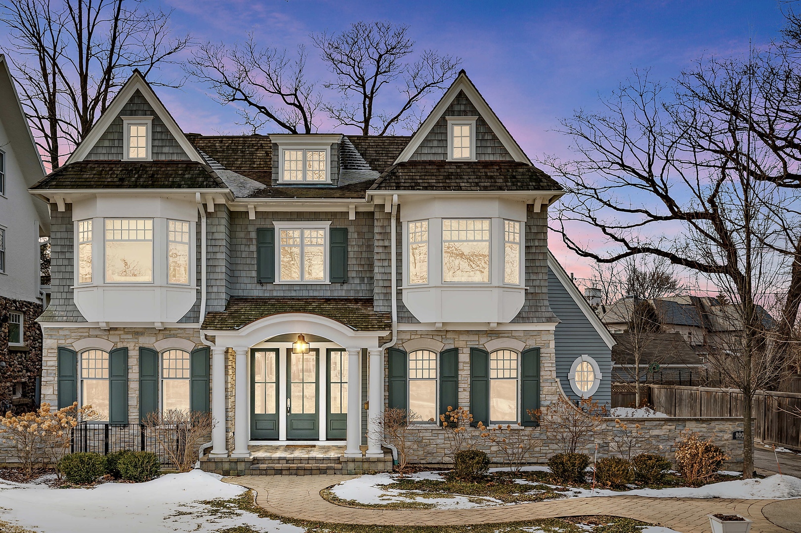 Undisclosed Address Winnetka, IL 60093 - Photo 41 of 41 a front view of a house