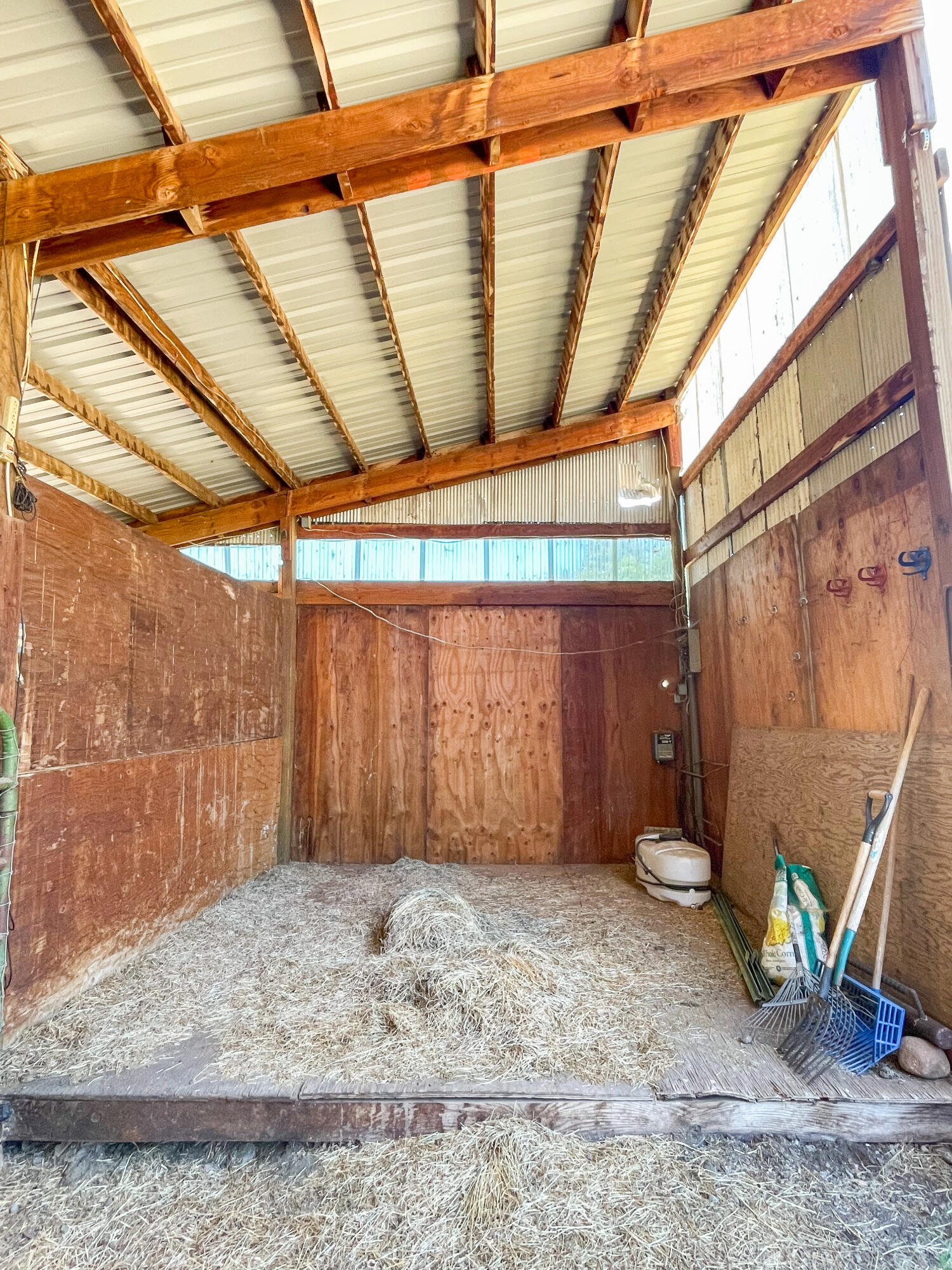 Hay storage
