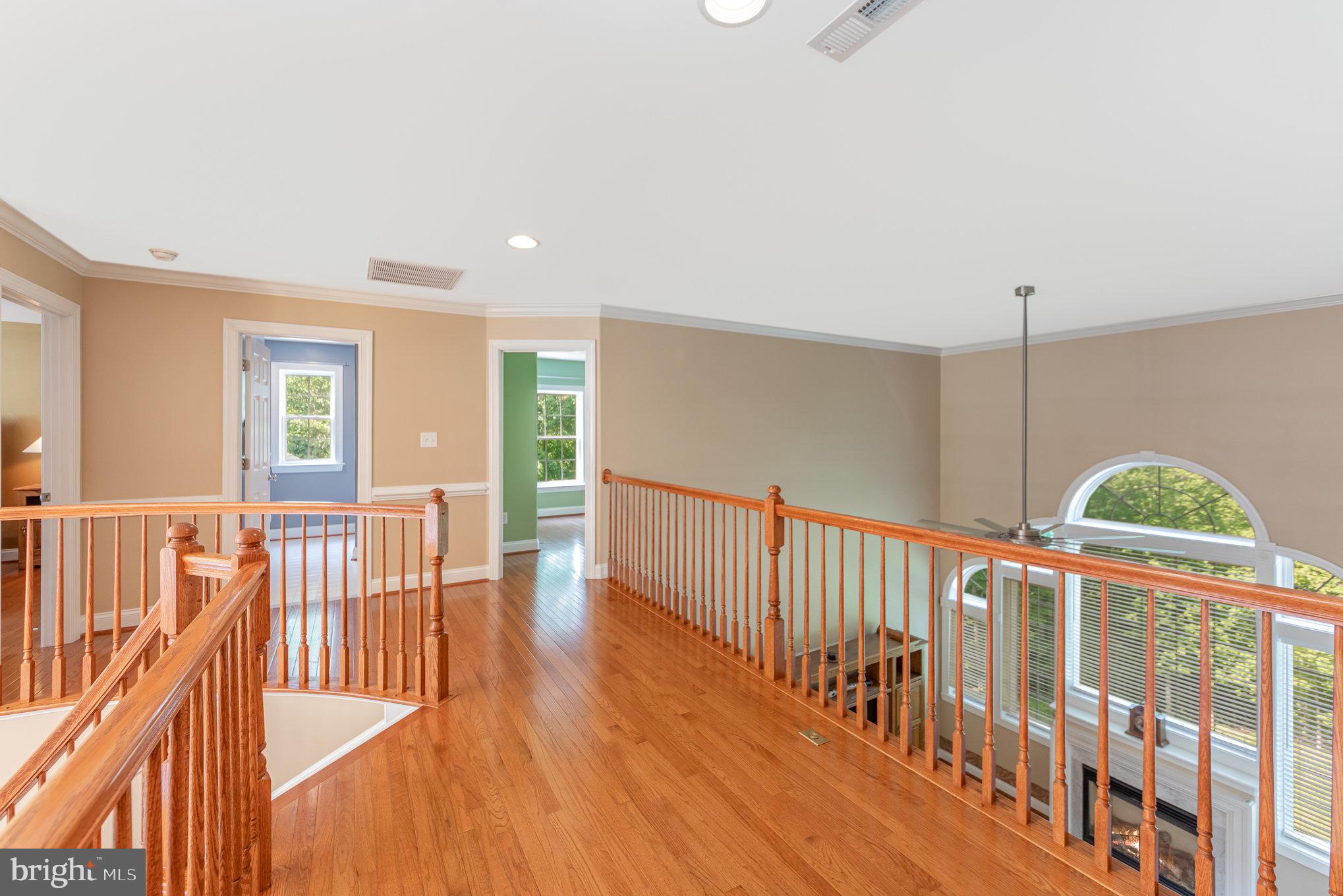 129 Sentinel Ridge Lane Stafford, VA 22554 - Photo 54 of 101 Second floor hall. Bedrooms #3 and #4 shown here.