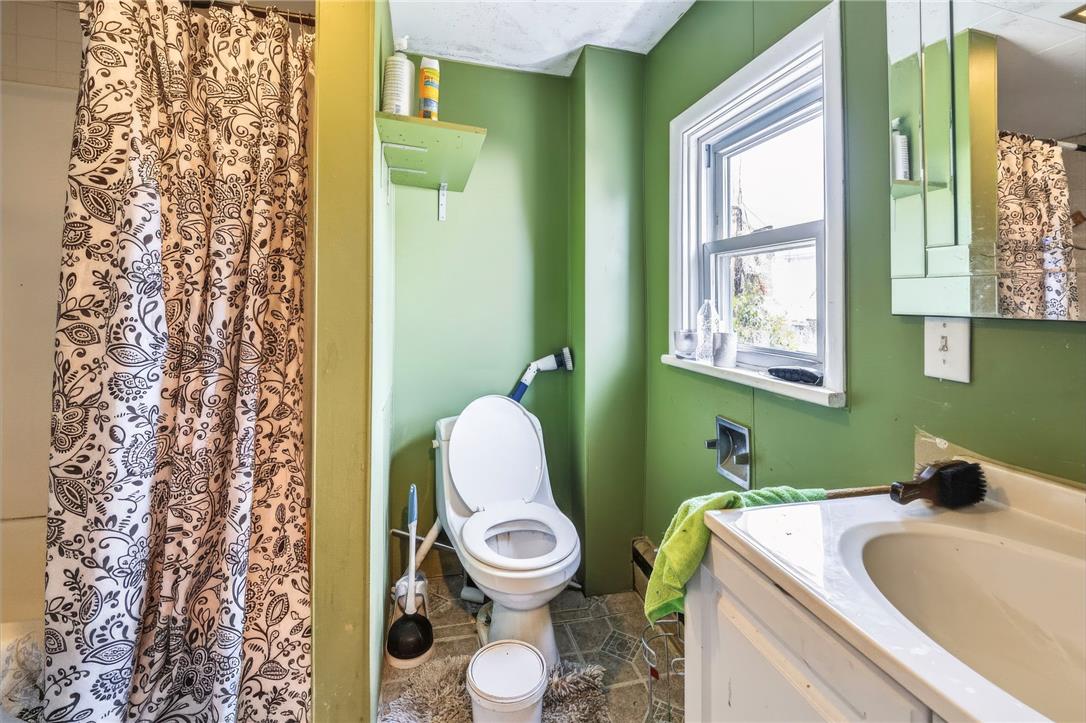 1030 Monocacy Street Bethlehem, PA 18018 - Photo 17 of 34 Natural light from a classic window brightens this functional bathroom layout.