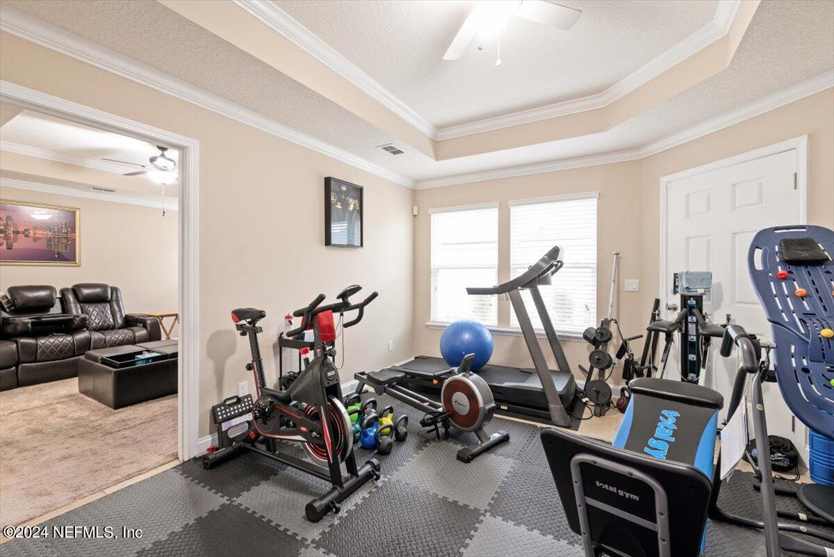 425 Porta Rosa Circle St. Augustine, FL 32092 - Photo 6 of 16 private suite gym room