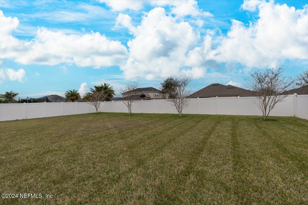 425 Porta Rosa Circle St. Augustine, FL 32092 - Photo 8 of 16 spacious fenced backyard