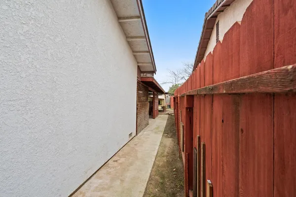 a view of a stairs and an entryway