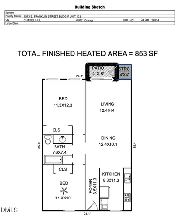 $223,900 | 1513 East Franklin Street, Unit F 123, Chapel Hill, NC 27514