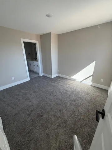 a view of empty room