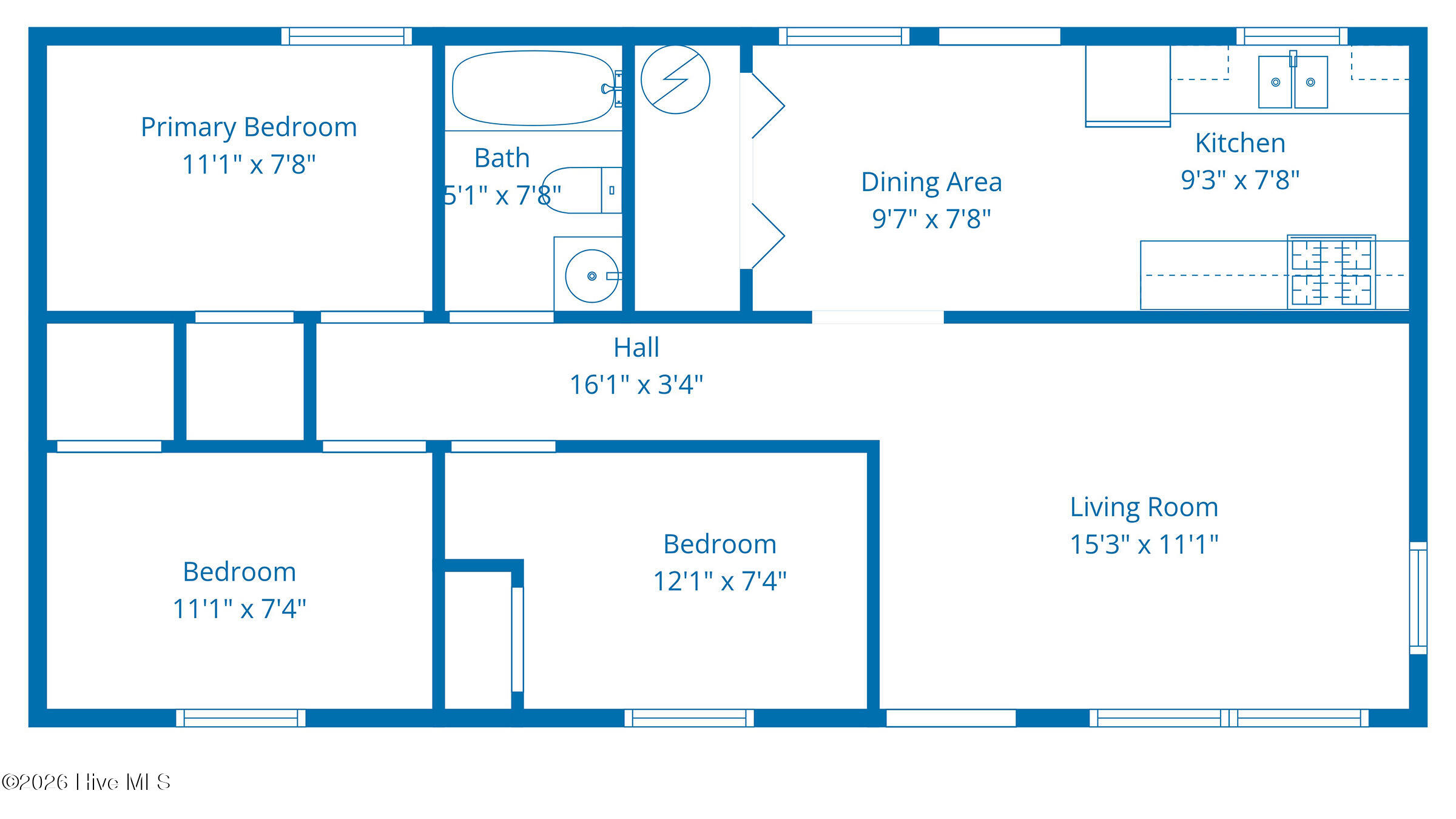 139 Slade Road Pantego, NC 27860 - Photo 38 of 38 Sketch of Layout