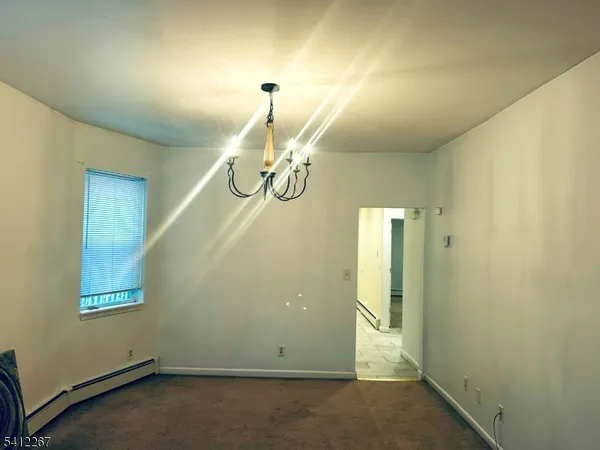 a view of a room with window