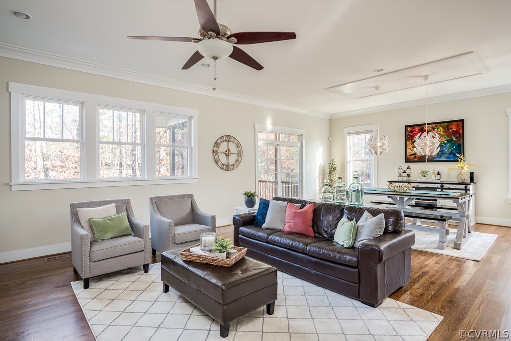 16006 Alsdell Road Midlothian, VA 23112 - Photo 21 of 46 a living room with furniture and a flat screen tv