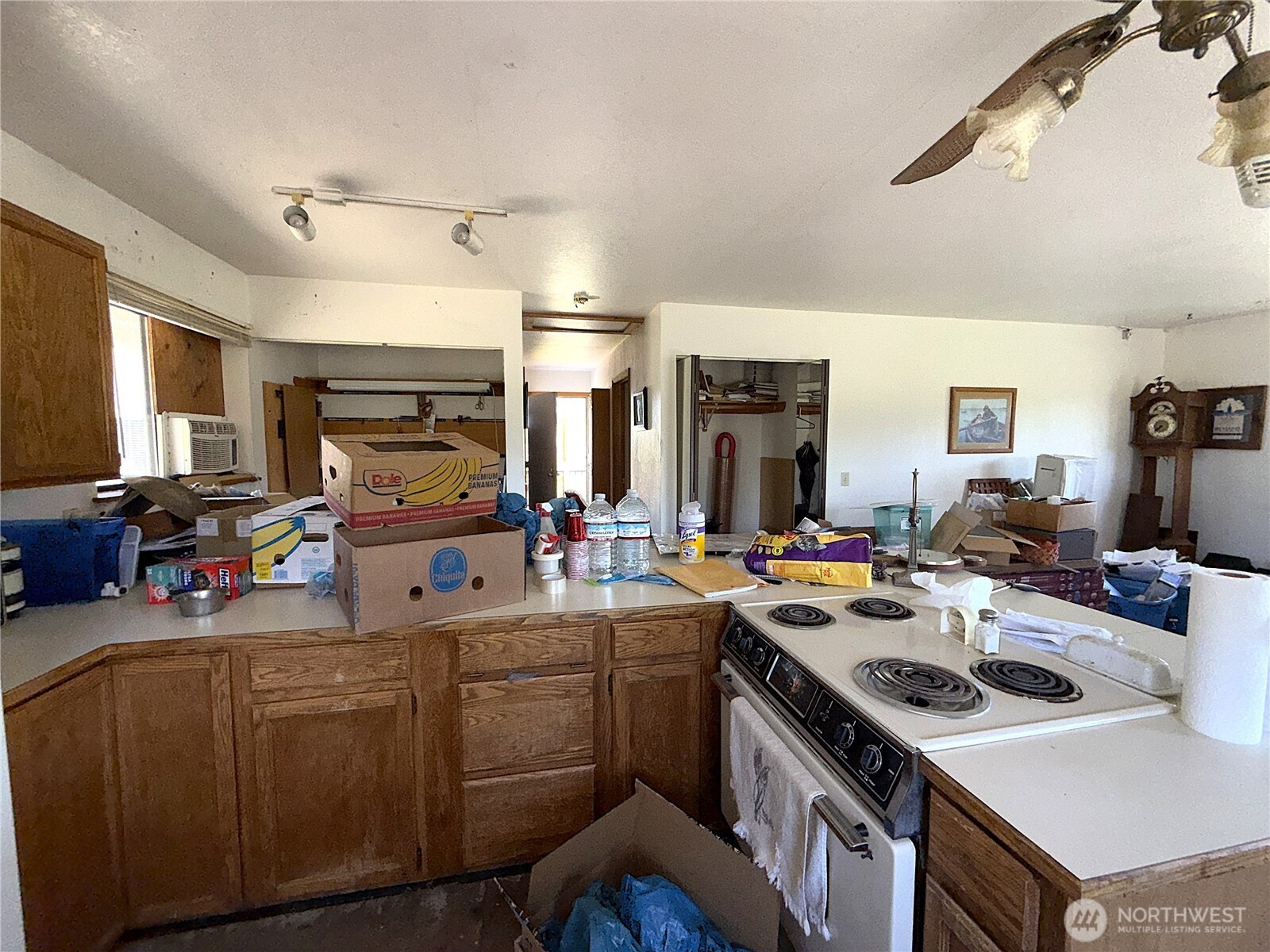 182 Kiwanis Road Republic, WA 99166 - Photo 4 of 13 a view of a kitchen sink and a stove