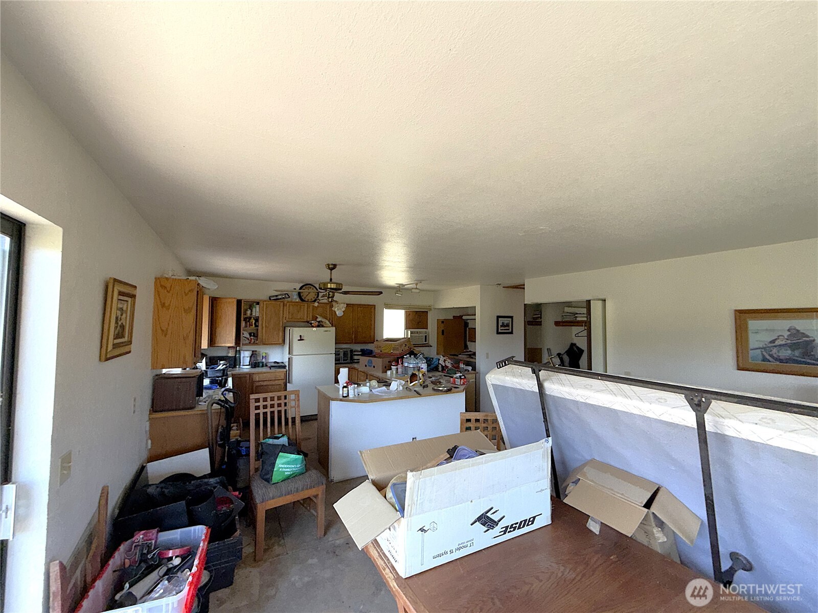 182 Kiwanis Road Republic, WA 99166 - Photo 5 of 13 a view of a workspace with furniture and a workspace