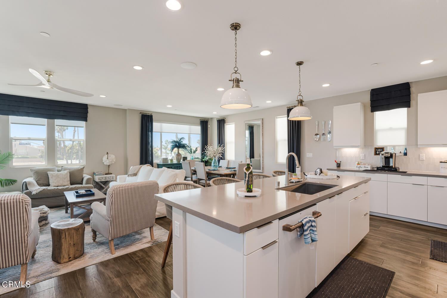 1028 Harbor Boulevard Oxnard, CA 93035 - Photo 19 of 48 a large kitchen with kitchen island a large island in it
