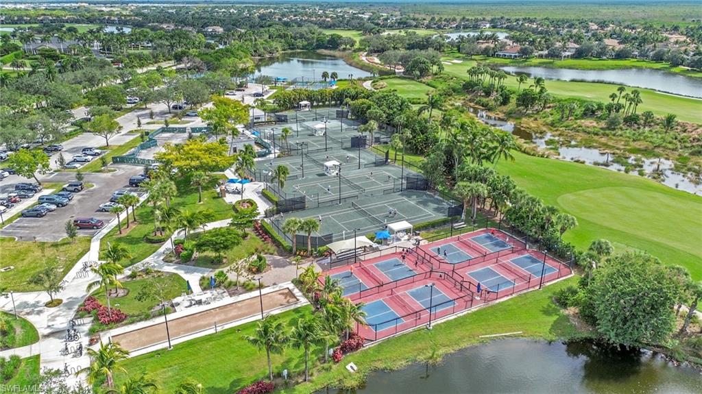 2834 Aviamar Circle Naples, FL 34114 - Photo 43 of 46 Pickleball and tennis courts