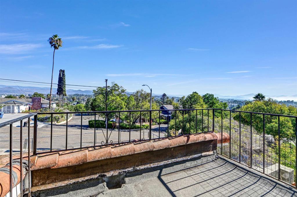 735 South Upas Street Escondido, CA 92025 - Photo 15 of 28 a view of a balcony with an ocean view