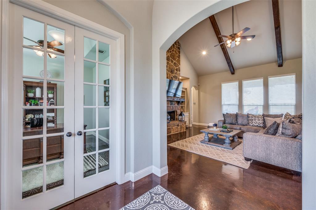 4140 Fm 2450 Krum, TX 76249 - Photo 6 of 28 a living room with furniture and a large window
